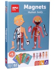 Παιδικό μαγνητικό παιχνίδι Apli - Το ανθρώπινο σώμα -1