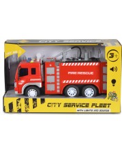 Παιχνίδι Moni Toys - Πυροσβεστικό όχημα με αντλία, 1:16