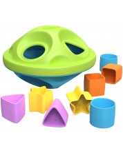 Παιδικό παιχνίδι Green Toys - Διαλογέας, με 8 σχήματα