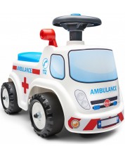 Παιδικό φορτηγό με ανοιγόμενο κάθισμα Falk - Ασθενοφόρο -1