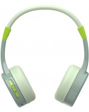 Παιδικά ακουστικά με μικρόφωνο Hama - Teens Guard, ασύρματα, πράσινα
