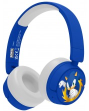 Παιδικά ακουστικά   OTL Technologie -  Sonic The Hedgehog,ασύρματη, μπλε -1