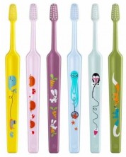 Παιδικές οδοντόβουρτσες TePe - Mini, Extra Soft, 0-3 ετών, 3 τεμαχίων - Ποικιλία -1