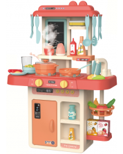 Παιδική κουζίνα Buba - Ροζ, 42 κομμάτια -1