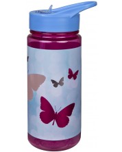 Παιδικό μπουκάλι νερού Undercover Scooli - Aero, πεταλούδες, 500 ml