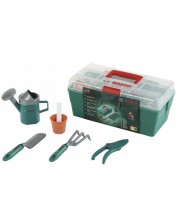 Παιδικό σετ Klein - Εργαλεία κήπου Bosch σε κουτί, πράσινο -1