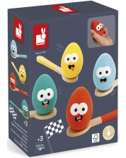 Παιδικό παιχνίδι Janod - Αγώνας με αυγά και κουτάλια