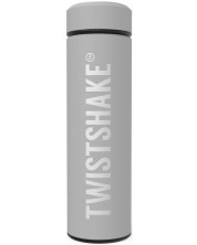 Παιδικό θερμός Twistshake - Ζεστό ή Κρύο, γκρι, 420 ml -1