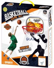 Παιδικό τσέρκι μπάσκετ με μπάλα Raya Toys - Basketball Game Set	 -1