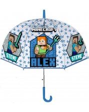 Παιδική ομπρέλα Coriex Minecraft -Λευκό και μπλε