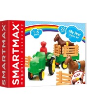 Παιδικός κατασκευαστής Smart Games  Smartmax - Το πρώτο μου τρακτέρ -1