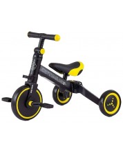 Παιδικό ποδήλατο 3 σε 1 Milly Mally - Optimus,κίτρινο -1
