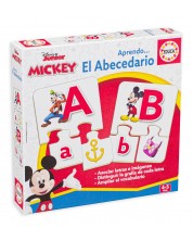 Παιδικό παζλ Educa - Το αλφάβητο του Μίκυ και των φίλων -1
