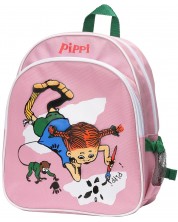 Παιδικό σακίδιο πλάτης Pippi - Η Πίπη Φακιδομύτη ζωγραφίζει , ροζ