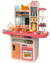 Παιδική κουζίνα Buba - Ροζ, 65 κομμάτια -1