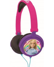 Παιδικά ακουστικά Lexibook - Barbie HP010BB, μωβ/ροζ -1