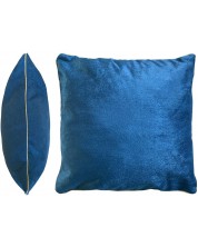 Διακοσμητικό μαξιλάρι Aglika - Lux, 45 х 45 cm, βελουτέ, μπλε