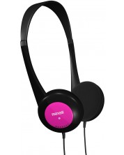 Παιδικά ακουστικά Maxell - Kids, ροζ/μαύρα