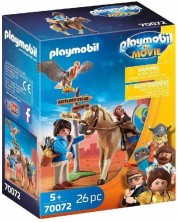 Παιδικός κατασκευαστής Playmobil - Marla με ένα άλογο -1