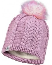 Παιδικό καπέλο  BUFF - Knitted & Fleece hat kids Nina, μωβ
