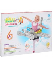 Παιδικό σετ GОТ - Αεροπλάνο για συναρμολόγηση και χρωματισμό