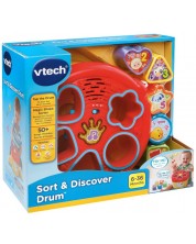 Παιδικό παιχνίδι Vtech - Μουσικό τύμπανο και διαλογέας (αγγλική γλώσσα)