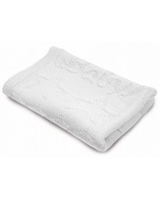 Παιδική πλεκτή κουβέρτα Baby Matex - Λευκή, 75 x 110 cm