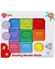 Παιδικοί κύβοι PlayGo - Πυραμίδα -1