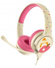 Παιδικά ακουστικά OTL Technologies - Animal Crossing, μπεζ/ροζ -1