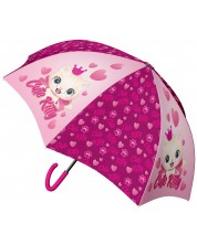 Παιδική ομπρέλα S. Cool - Kitty, αυτόματη , 48.5 cm -1