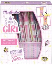 Παιδικό σετ τατουάζ Martinelia - Super Girl  -1