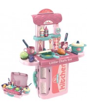 Παιδική κουζίνα Buba, ροζ -1