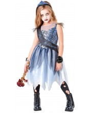 Παιδική αποκριάτικη στολή  Rubies - Miss Halloween, μέγεθος M -1