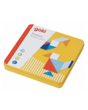 Παιδικό παιχνίδι Goki - Μαγνητικό τάγκραμ -1