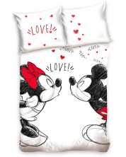 Σετ ύπνου παιδικό Sonne - Mickey And Minnie Mouse, 2 μέρη -1