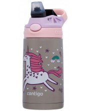 Παιδικό μπουκάλι νερού Contigo Easy Clean - Flying Unicorn, 380 ml -1