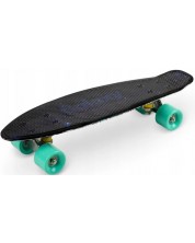 Παιδικό skateboard Qkids - Galaxy, γκρι γραφίτης -1