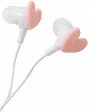 Παιδικά ακουστικά με μικρόφωνο I-Total - Rainbow Dream 11144, ροζ