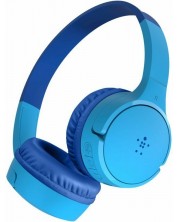 Παιδικά ακουστικά με μικρόφωνο Belkin - SoundForm Mini, ασύρματα, μπλε