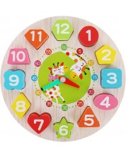 Παιδικό παιχνίδι Iso Trade - Ξύλινο ρολόι