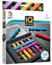 Παιδικό παιχνίδι λογικής Smart Games - Iq Stixx, με 120 προκλήσεις -1