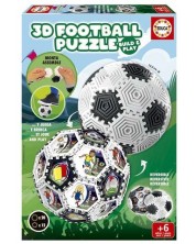 Παιδικό 3D παζλ Educa 32 κομμάτια - Μπάλα -1
