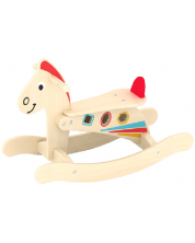 Παιχνίδι Acool Toy - Κουνιστό άλογο με ρόδες και διαλογέα -1