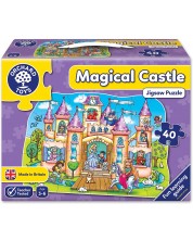 Παιδικό παζλ Orchard Toys - Μαγικό κάστρο, 40 κομμάτια -1