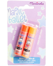 Παιδικό lip balm Martinelia - Magic Ballet,2 τεμάχια -1
