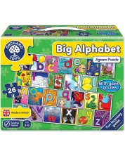 Παιδικό παζλ Orchard Toys - Μεγάλο αλφάβητο, 26 τεμάχια