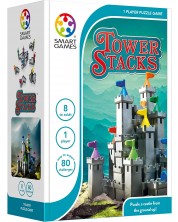 Παιδικό παιχνίδι λογικής Smart Games - Tower Stacks -1