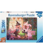 Παιδικό παζλ Ravensburger 200 XXL κομμάτια - Μαγευτική βιβλιοθήκη -1