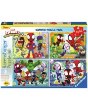 Παζλ Ravensburger  4х42 κομμάτια  - Ο Spidey και οι καταπληκτικοί φίλοι του