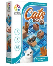 Παιδικό παιχνίδι Smart Games - Γάτες και κουτιά